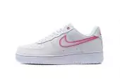 nike air force 1 just do it red mark white